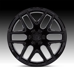 Fuel Flux FC854BX 6-Lug Gloss Black Custom Truck Wheels 3